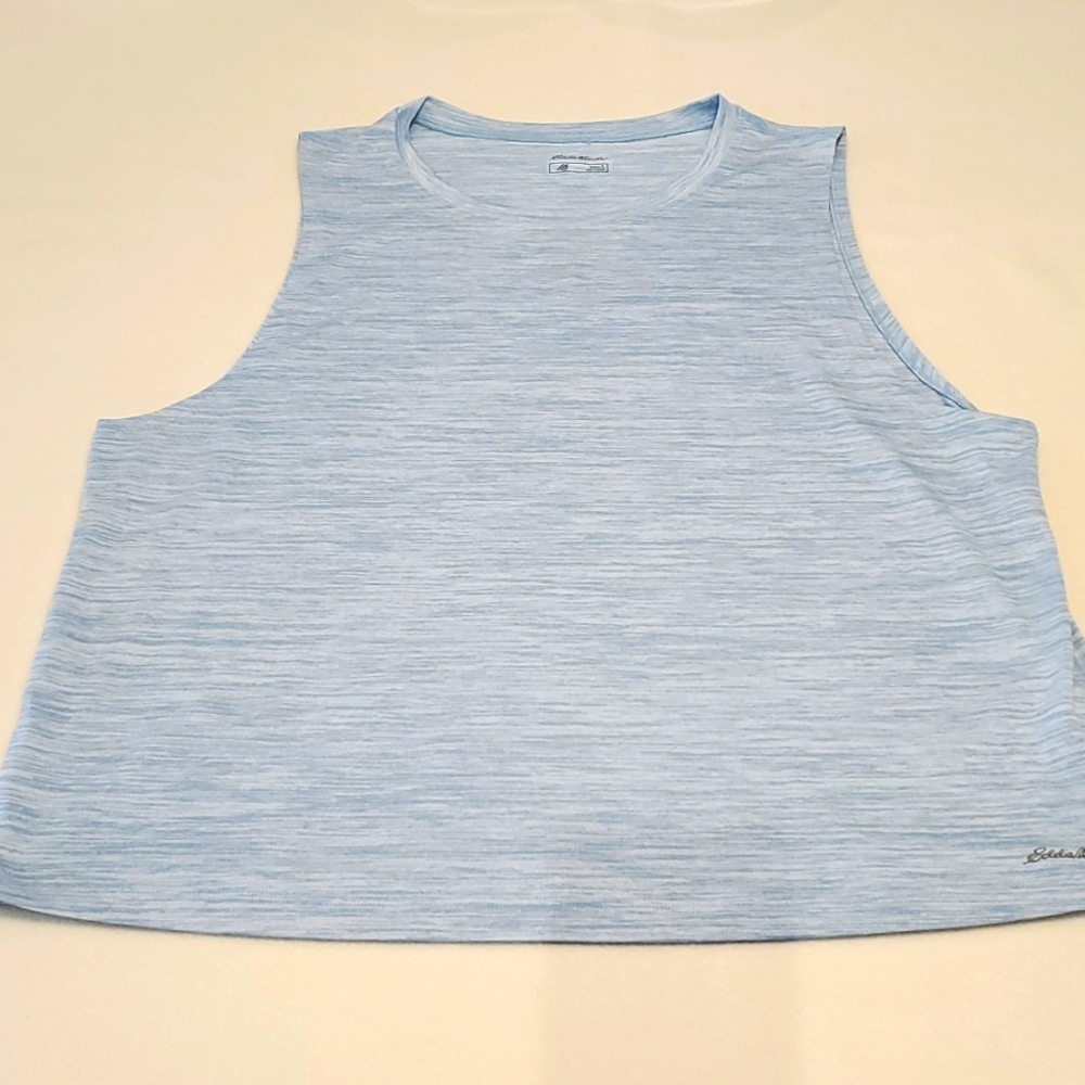 Heather Blue Eddie Bauer Freedry Tank Top